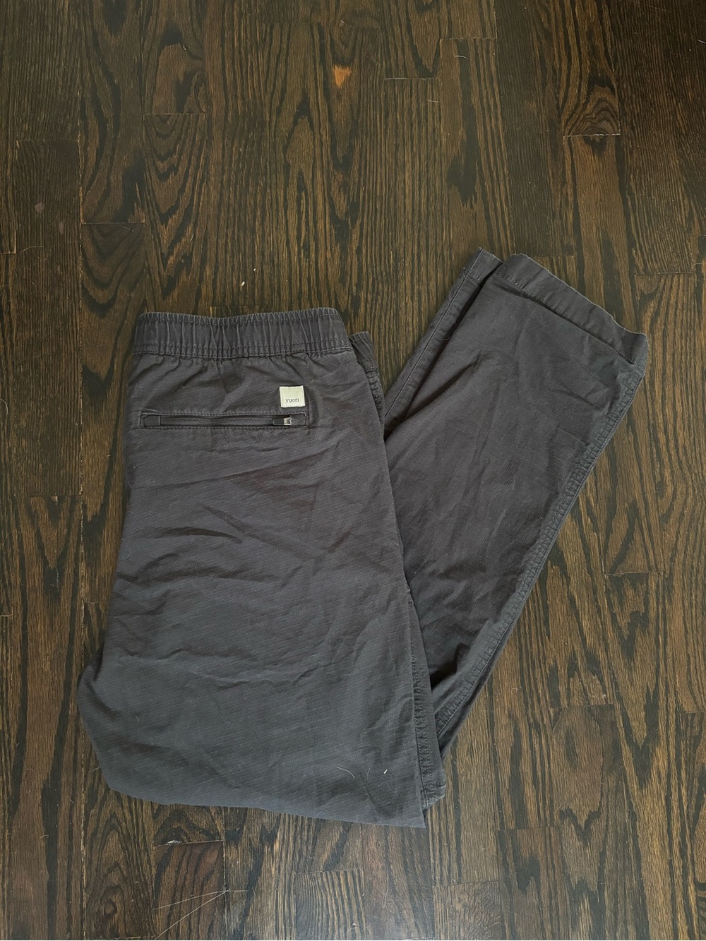 Vuori Slate Gray Jogger Pants - Elastic Waist